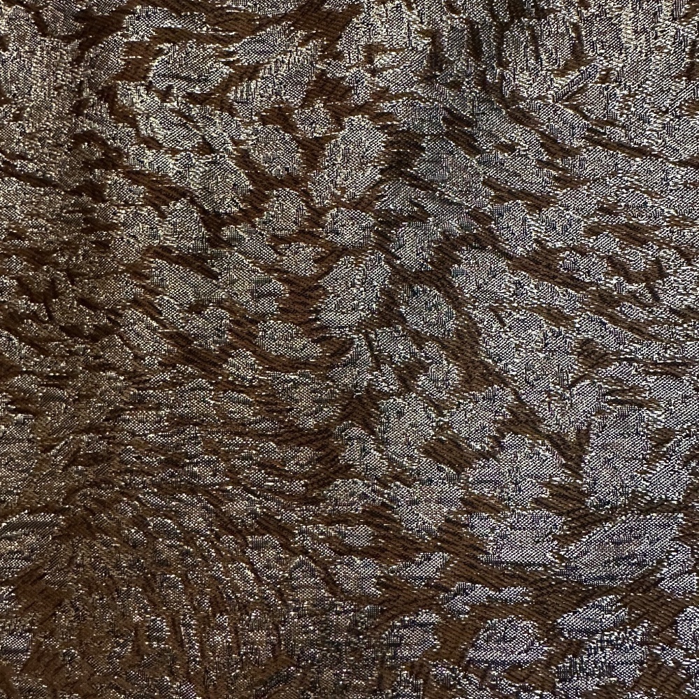 PURE collection gold and brown brocade pencil skirt, 4 DH113 - Picture 2 of 3